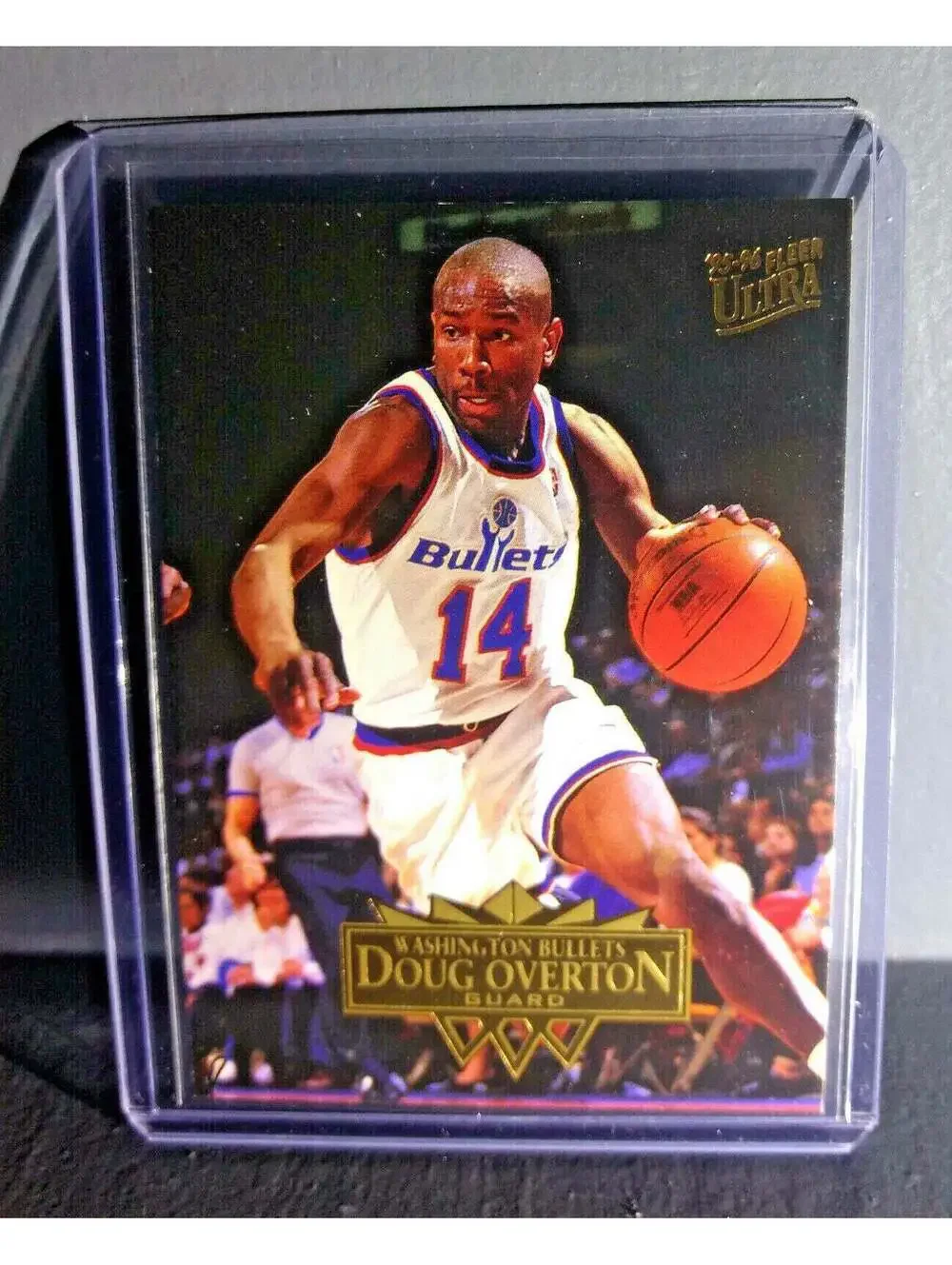 1995-96 Doug Overton Fleer Ultra #195 Basketball Card